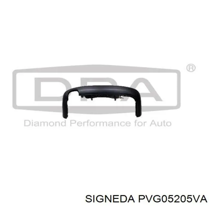 Compre 3C5807521J VAG Spoiler do pára-choque traseiro