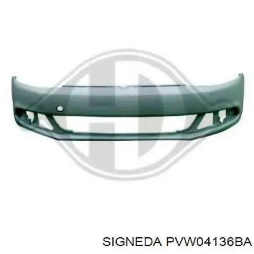 PVW04136BA Signeda Pára-choque dianteiro