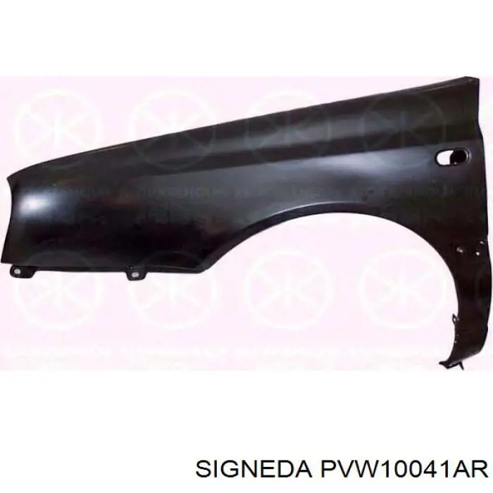 PVW10041AR Signeda Pára-lama dianteiro direito