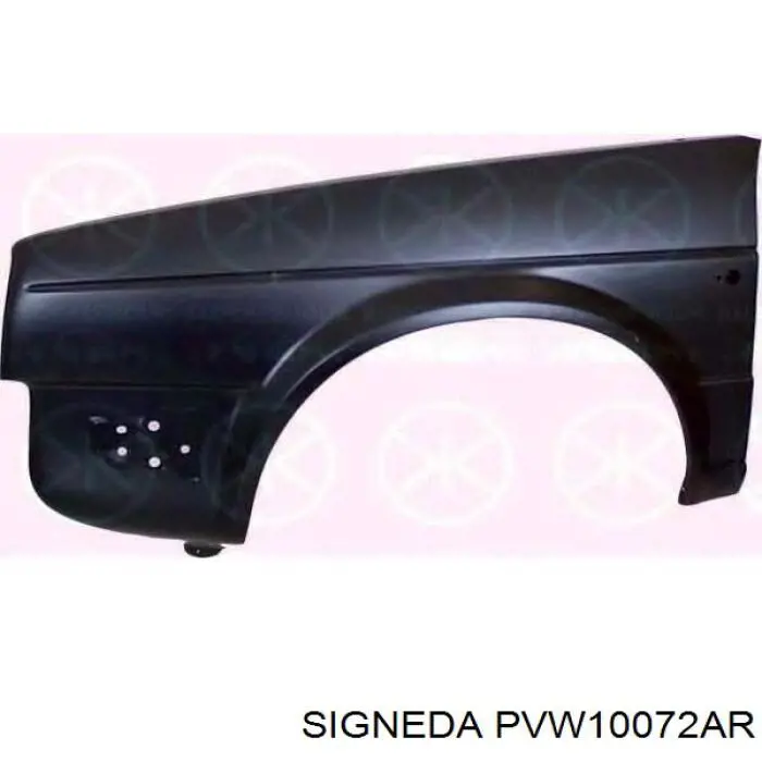 Pára-lama dianteiro direito Signeda PVW10072AR preço, a partir de 72,36 USD