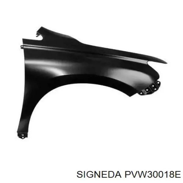PVW30018E Signeda Suporte do radiador montado (painel de montagem de fixação das luzes)