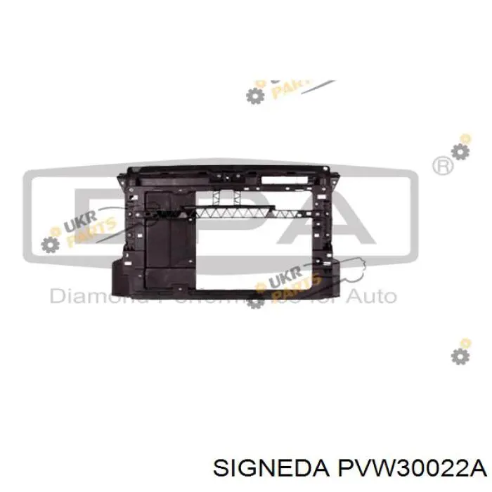 Compre 6R0805588A VAG Suporte do radiador montado (painel de montagem de fixação das luzes)