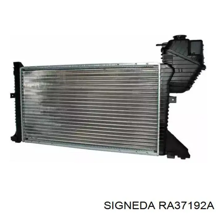 Radiador de esfriamento de motor Signeda RA37192A