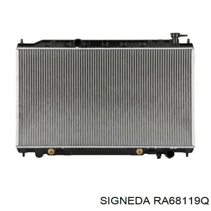 Radiador de esfriamento de motor 3550083 Polcar