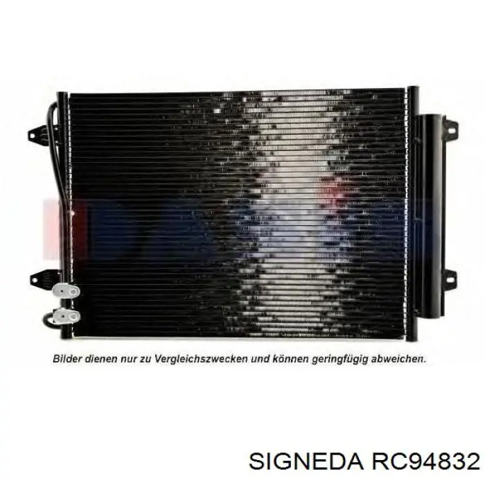 RC94832 Signeda Radiador de aparelho de ar condicionado