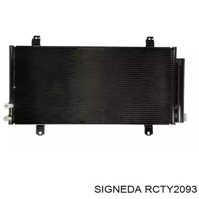 606TY2093 TYC Radiador de aparelho de ar condicionado