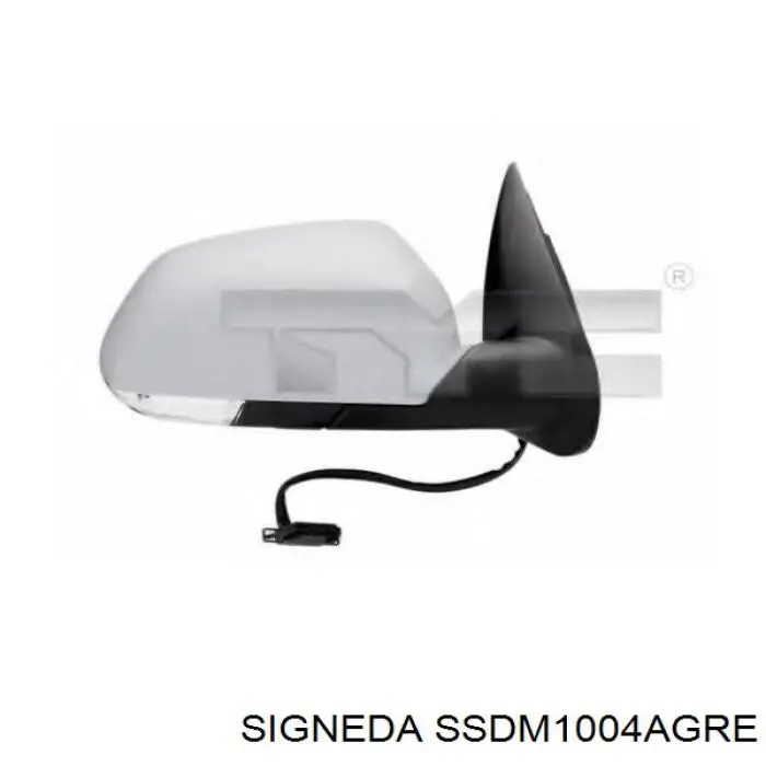Compre FP6407M54 FPS Elemento espelhado do espelho de retrovisão direito