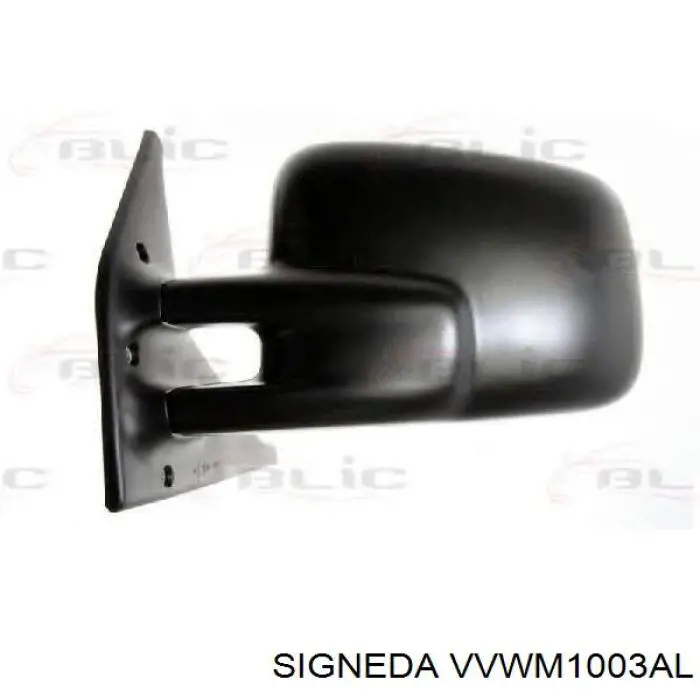 Elemento espelhado do espelho de retrovisão esquerdo VVWM1003AL Signeda