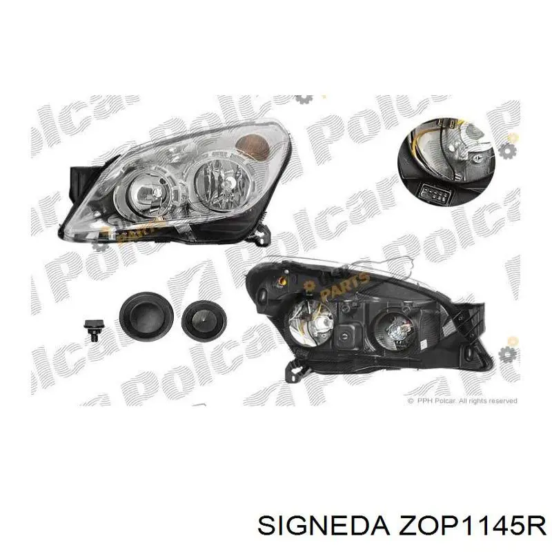 Luz direita FP5206R4E FPS