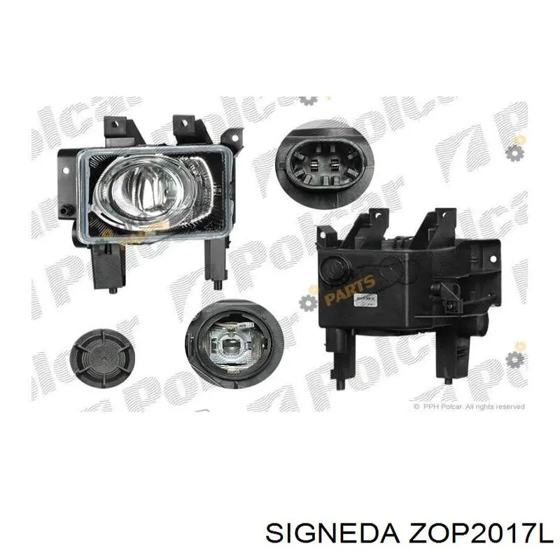 Compre 13261997 General Motors Luzes de nevoeiro esquerdas