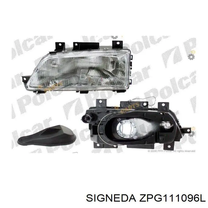 Luz esquerda VALEO 44781