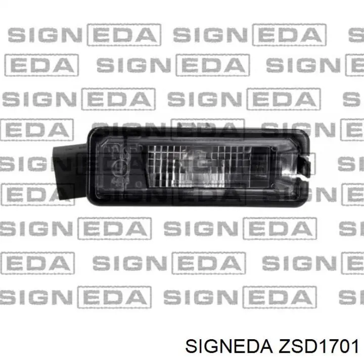 Compre 6Y0943021B VAG Lanterna da luz de fundo de matrícula traseira