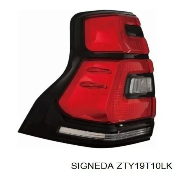8155560C30 Toyota Lanterna traseira esquerda