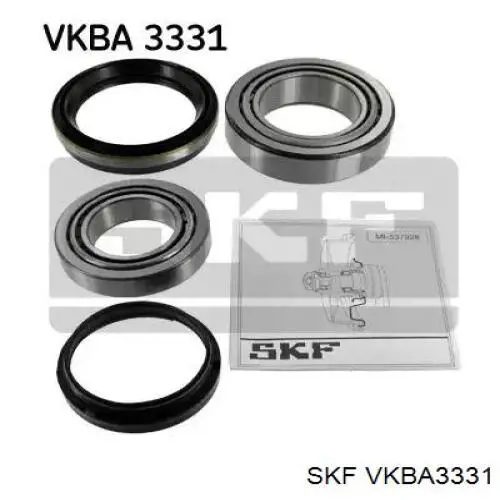 Rolamento de cubo dianteiro SKF VKBA3331 preço, a partir de 53,66 USD