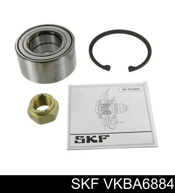 Rolamento de cubo dianteiro SKF VKBA6884 preço, a partir de 42,44 USD