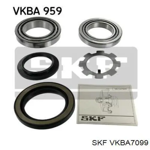 VKBA7099 SKF Rolamento de cubo traseiro