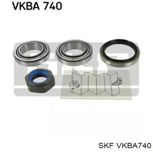 Rolamento de cubo dianteiro SKF VKBA740 preço, a partir de 18,40 USD