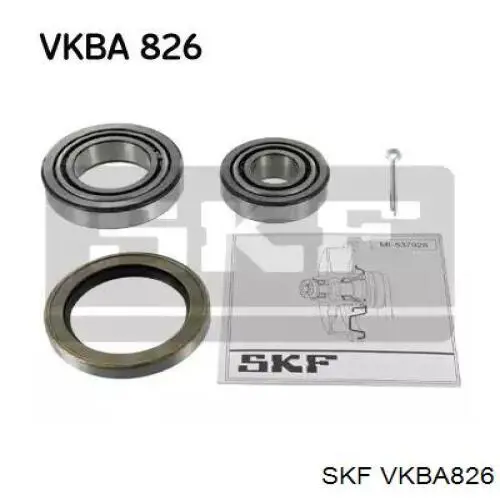 Rolamento de cubo dianteiro SKF VKBA826 preço, a partir de 25,36 USD