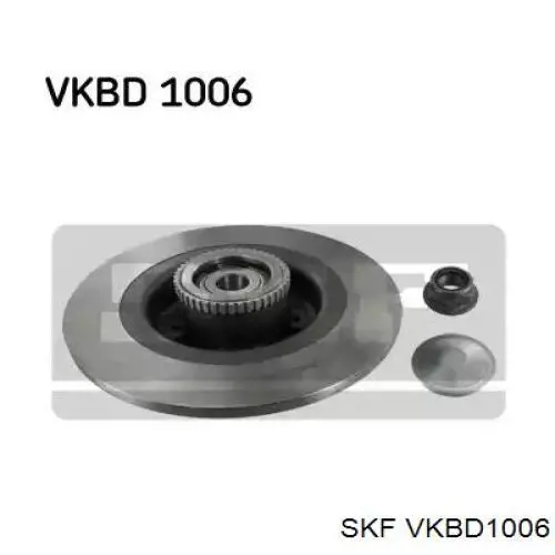 Disco do freio traseiro SKF VKBD1006 preço, a partir de 112,32 USD