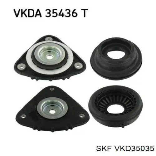 Compre VKD35035 SKF Rolamento de suporte do amortecedor dianteiro