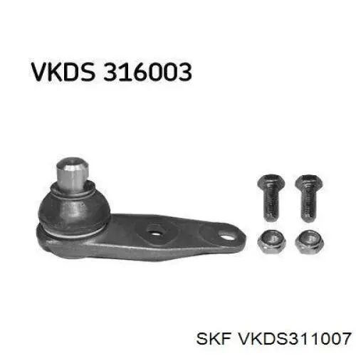 Suporte de esfera inferior direito SKF VKDS311007 preço, a partir de 12,73 USD