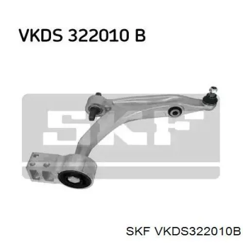 VKDS322010B SKF Braço oscilante inferior esquerdo de suspensão dianteira