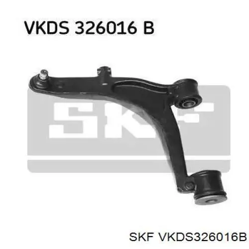 VKDS326016B SKF Braço oscilante inferior esquerdo de suspensão dianteira