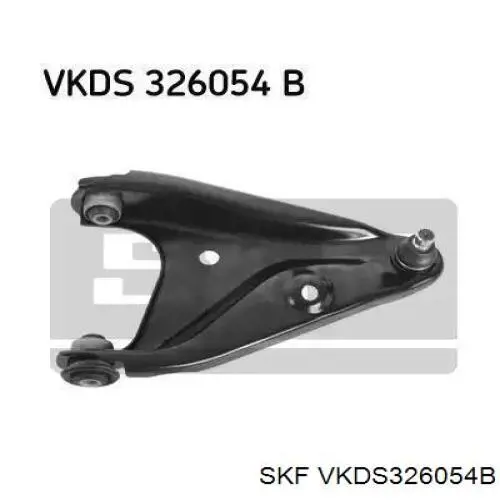 VKDS326054B SKF Braço oscilante inferior direito de suspensão dianteira