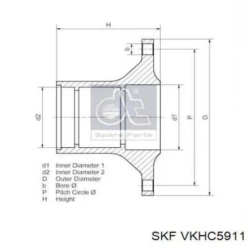 Compre 7421022433 Renault (RVI) Cubo dianteiro