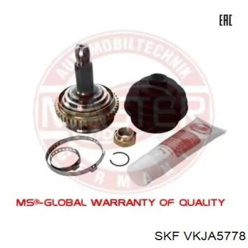 Junta homocinética externa dianteira SKF VKJA5778 preço, a partir de 54,42 USD