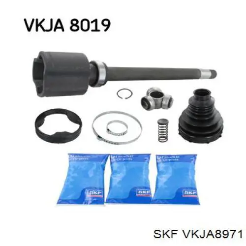 Junta homocinética interna dianteira direita SKF VKJA8971 preço, a partir de 115,24 USD