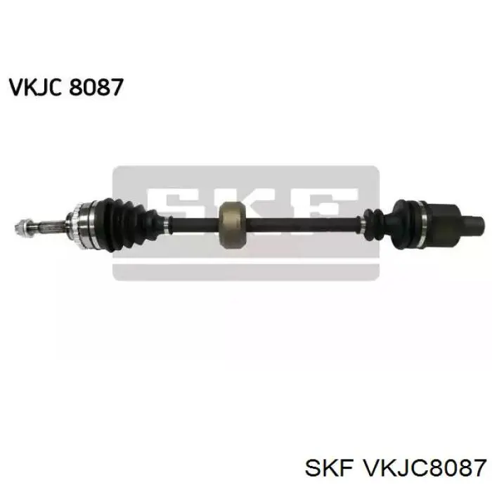 VKJC8087 SKF Semieixo (acionador) dianteiro direito