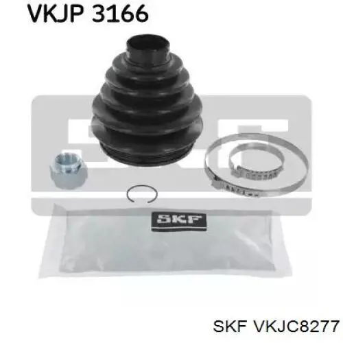 Semieixo (acionador) dianteiro direito VKJC8277 SKF