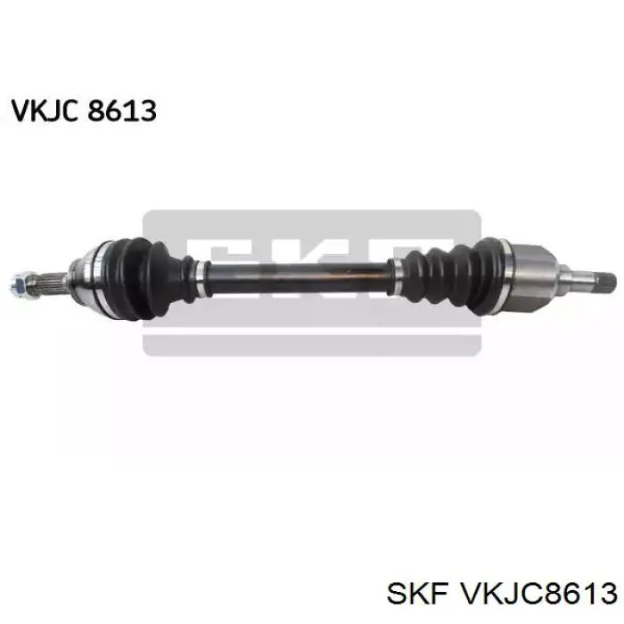 Semieixo (acionador) dianteiro esquerdo 304941 GKN-Spidan