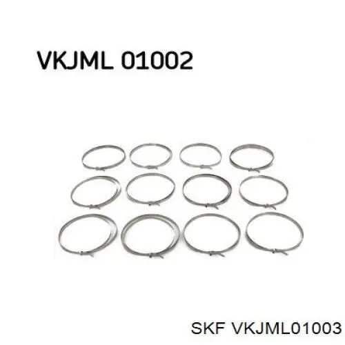 Braçadeira da bota de proteção de junta homocinética, universal SKF VKJML01003 preço, a partir de 16,88 USD