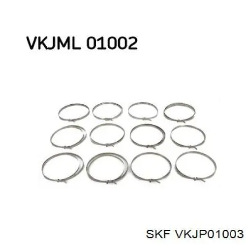 Compre VKJP01003 SKF Bota de proteção externa de junta homocinética do semieixo dianteiro