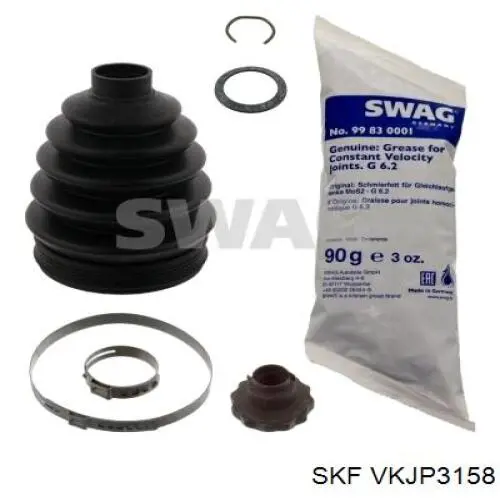 Compre VKJP3158 SKF Bota de proteção externa de junta homocinética do semieixo dianteiro
