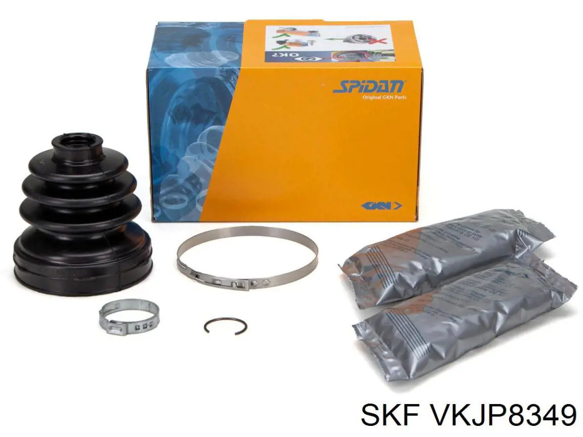 Compre VKJP8349 SKF Bota de proteção interna de junta homocinética do semieixo traseiro