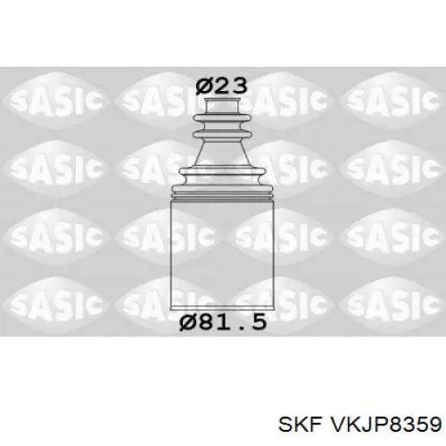 Compre VKJP8359 SKF Bota de proteção interna direita de junta homocinética do semieixo dianteiro