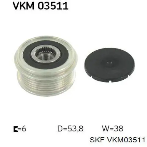 Polia do gerador SKF VKM03511 preço, a partir de 53,58 USD