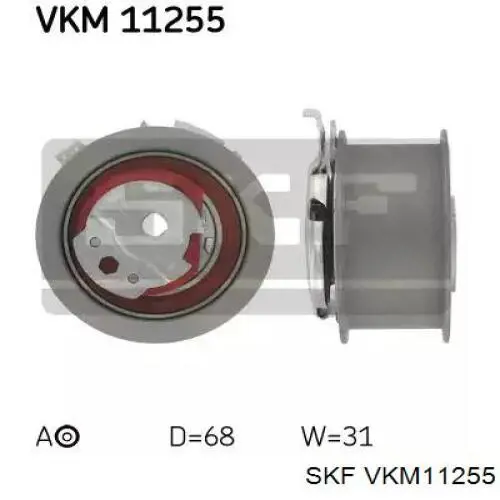 Rolo de reguladora de tensão da correia do mecanismo de distribuição de gás SKF VKM11255 preço, a partir de 49,80 USD