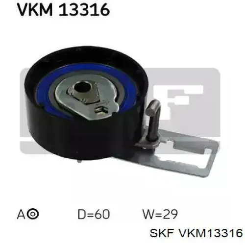 Rolo de reguladora de tensão da correia do mecanismo de distribuição de gás SKF VKM13316 preço, a partir de 36,28 USD