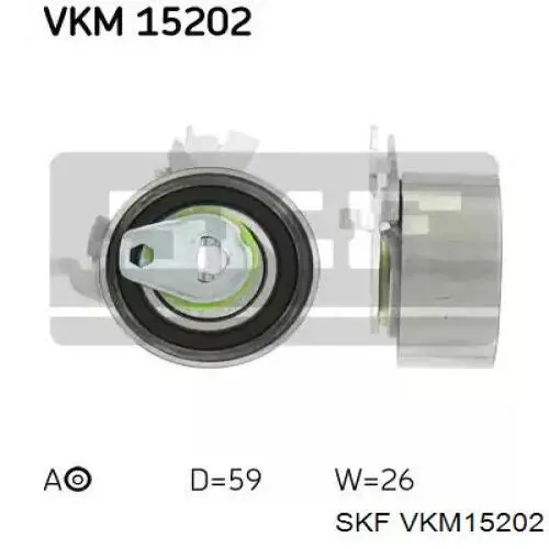 Rolo de reguladora de tensão da correia do mecanismo de distribuição de gás SKF VKM15202 preço, a partir de 35,99 USD