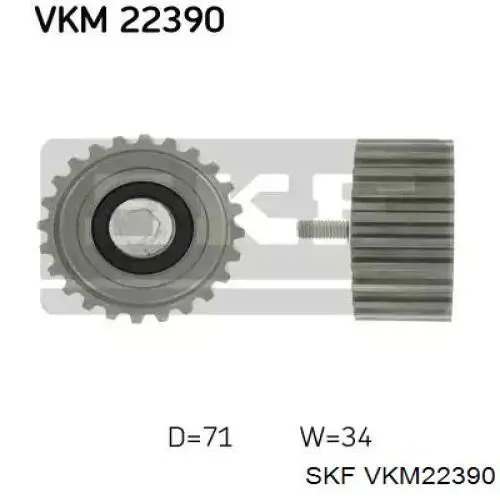 Rolo parasita da correia do mecanismo de distribuição de gás SKF VKM22390 preço, a partir de 30,59 USD