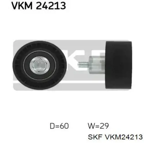 Rolo parasita da correia do mecanismo de distribuição de gás SKF VKM24213 preço, a partir de 16,10 USD