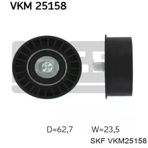 Rolo parasita da correia do mecanismo de distribuição de gás SKF VKM25158 preço, a partir de 14,65 USD