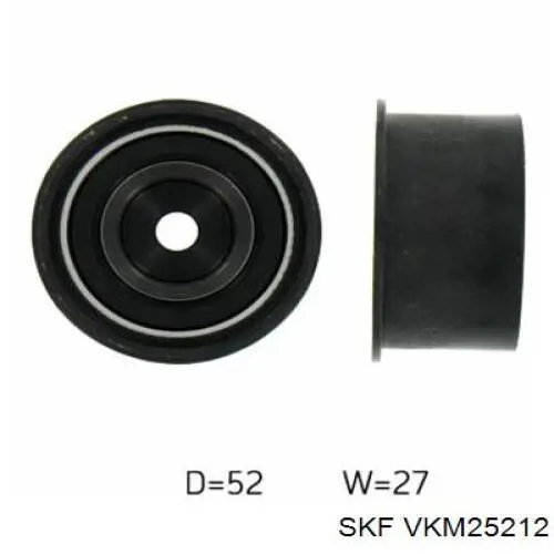 Compre VKM25212 SKF Rolo parasita da correia do mecanismo de distribuição de gás