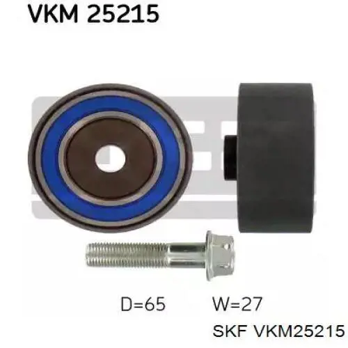 Rolo parasita da correia do mecanismo de distribuição de gás SKF VKM25215 preço, a partir de 25,36 USD