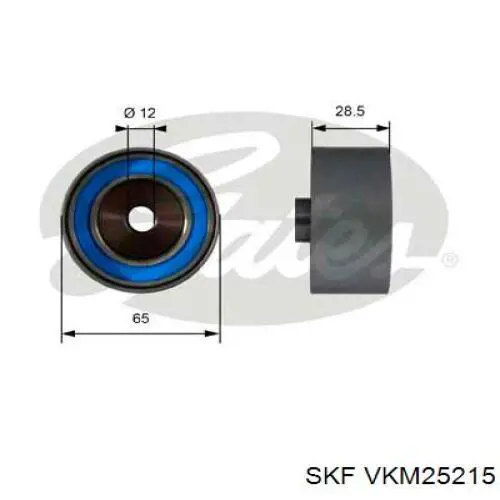 Compre VKM25215 SKF Rolo parasita da correia do mecanismo de distribuição de gás