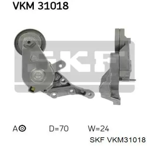 Reguladora de tensão da correia de transmissão SKF VKM31018 preço, a partir de 31,45 USD